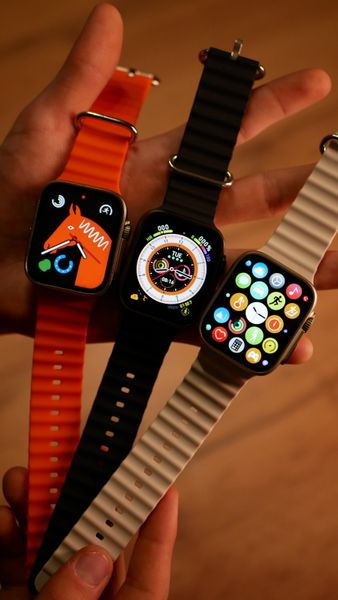 Смарт годинник Smart Watch 8+ Ultra 49мм Orange 1026 фото