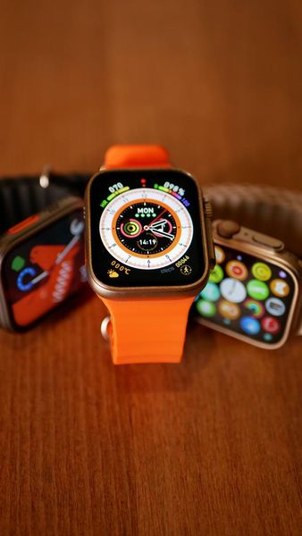 Смарт годинник Smart Watch 8+ Ultra 49мм Orange 1026 фото