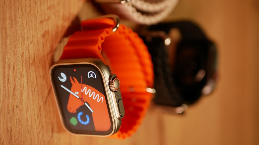 Смарт годинник Smart Watch 8+ Ultra 49мм Orange 1026 фото