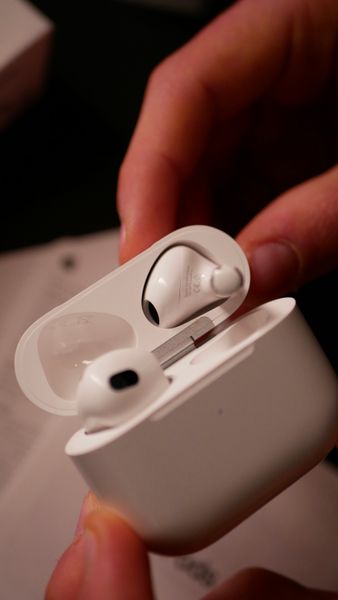 Навушники AirPods 3 (Копія 1:1) з оригінальним мікрофоном  1 фото