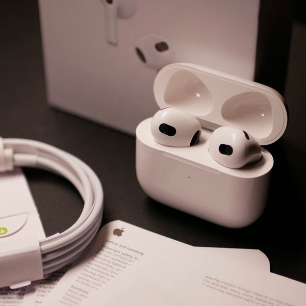 Навушники AirPods 3 оригінальний мікрофон (Люкс Копія 1:1) 1012 фото