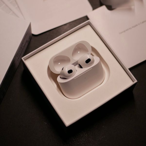 Навушники AirPods 3 оригінальний мікрофон (Люкс Копія 1:1) 1012 фото