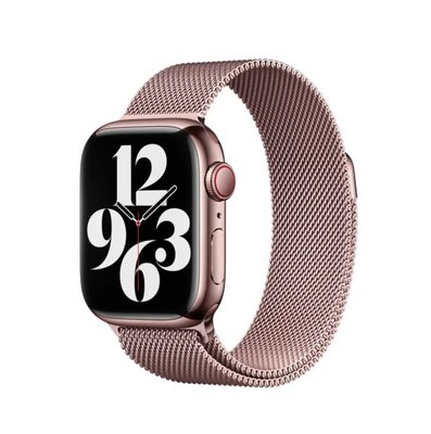 Ремінець Milanese Loop для Apple Watch 38/40/41 mm Rose Gold 2228010438 фото