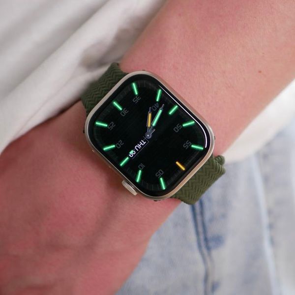 Смарт-годинник Smart Watch 9S AMOLED 45мм Green 1007 фото