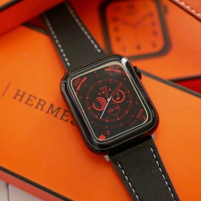 Смарт-годинник Smart Watch 8S Hermes 45mm Чорний 1030 фото