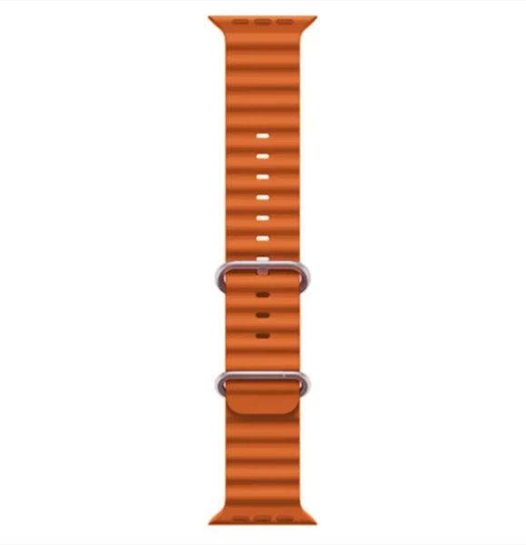 Ремінець Ocean Band для Apple Watch 42/44/45/49 mm Orange 2228073810 фото
