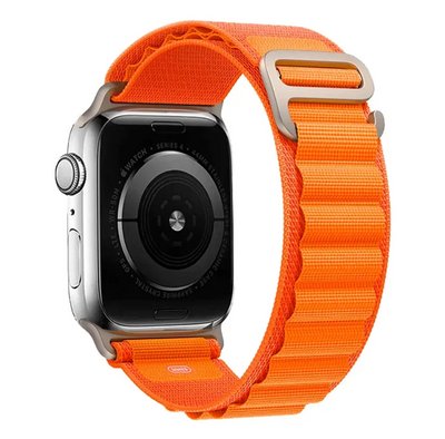 Ремінець для Apple Watch 42/44/45/49mm (Ultra) Alpine Loop Orange 2230227956 фото