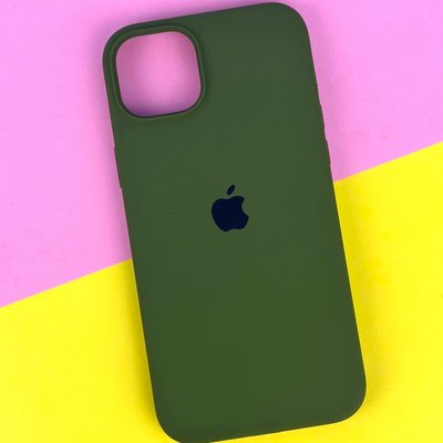 Чохол Apple Silicone Case iPhone 13 Pro Max Хакі 11001-13 фото