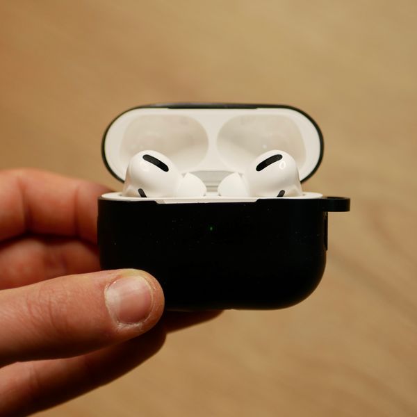 Захисний Силіконовий Чохол на AirPods Pro 2, Чорний колір 110058-4 фото